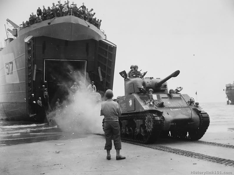 Royalty Free Picture of D-Day,  Invasion of Nomandy France