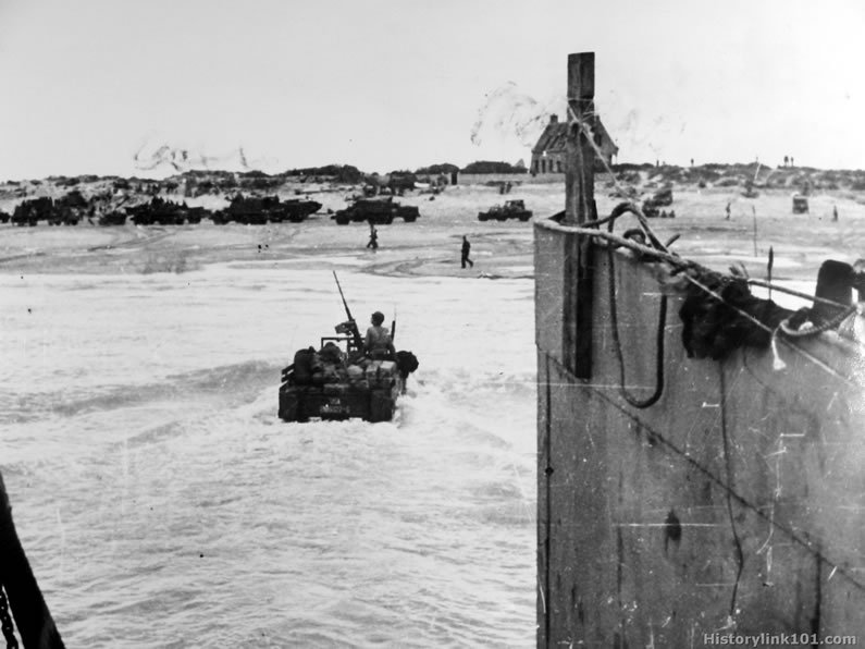 Royalty Free Picture of D-Day,  Invasion of Nomandy France