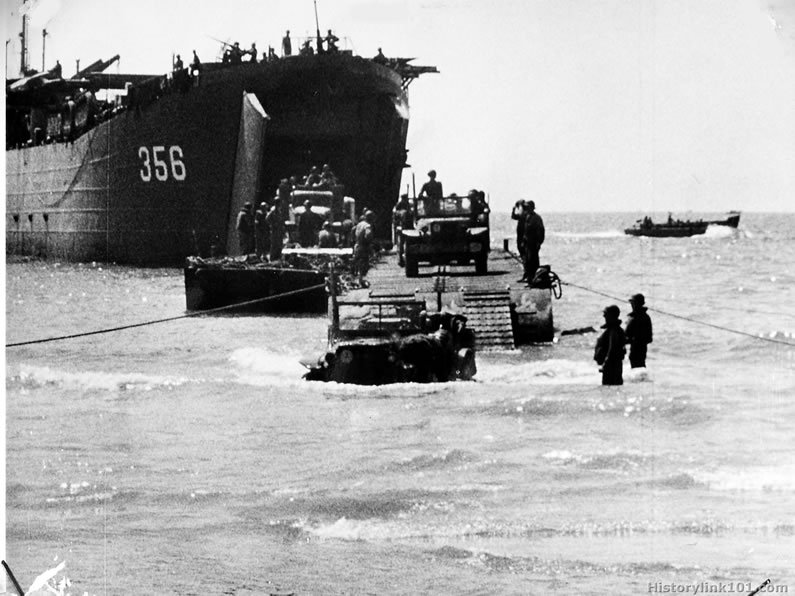Royalty Free Picture of D-Day,  Invasion of Nomandy France