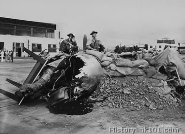 Royalty Free Picture of Attack on Pearl Harbor