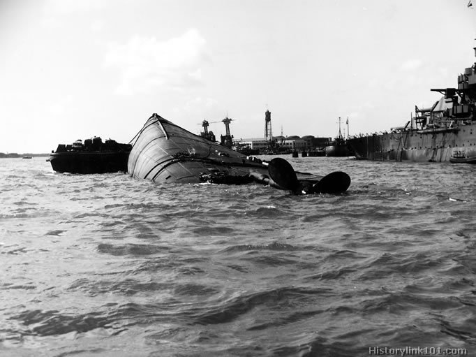 Royalty Free Picture of Attack on Pearl Harbor
