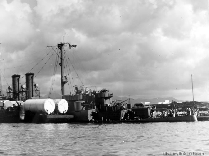 Royalty Free Picture of Attack on Pearl Harbor