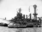 Pictures USS Oklahoma at the Attack on Pearl Harbor  